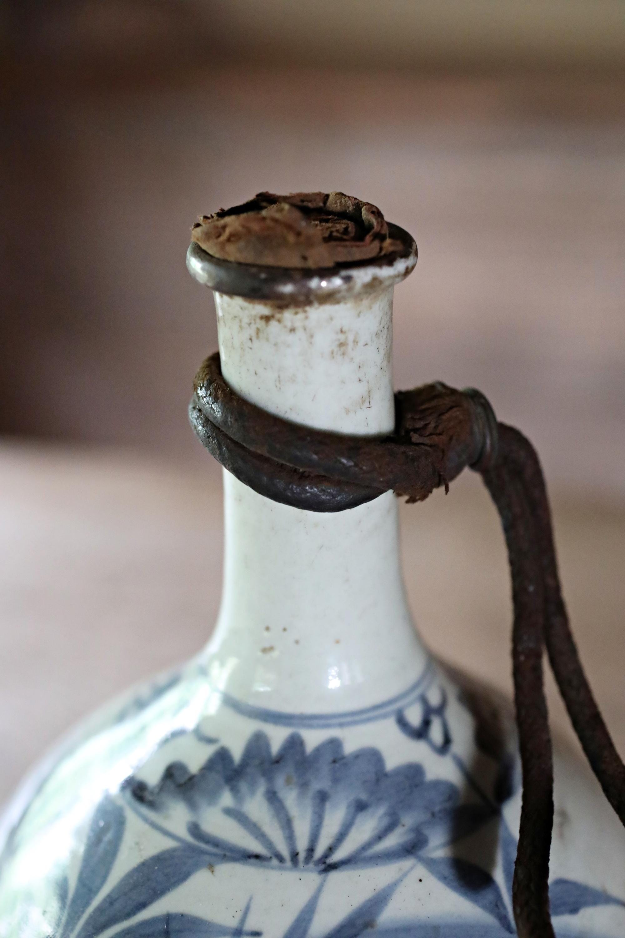 江戸時代 古伊万里 徳利 花瓶 藍染 花器 - Etsy 日本