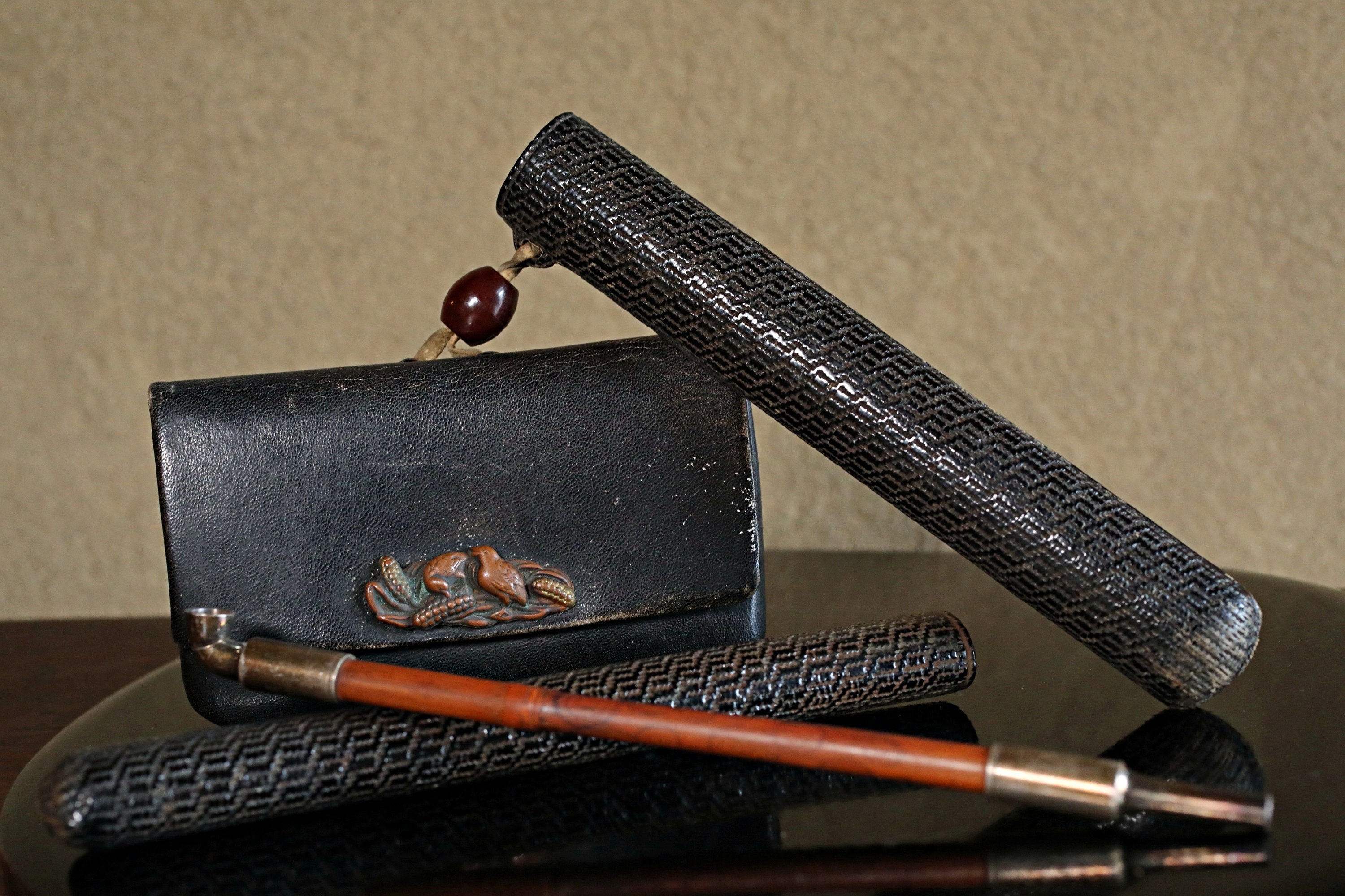 Antique pipe case - Etsy 日本