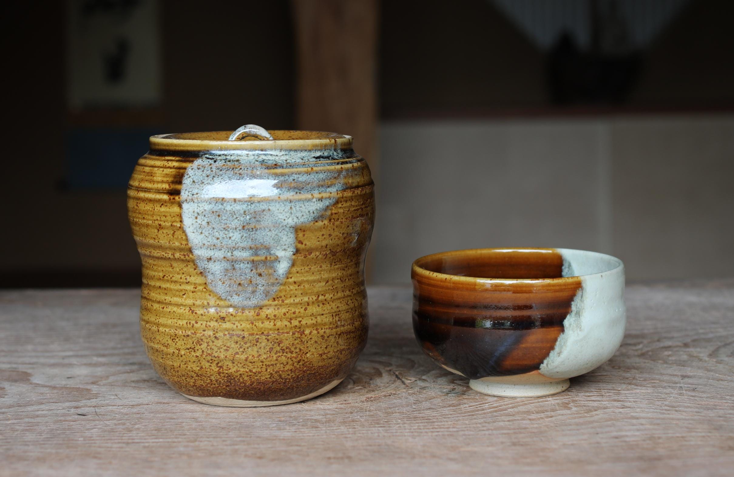 日本製高取茶道具、抹茶碗、漆器 - Etsy 日本