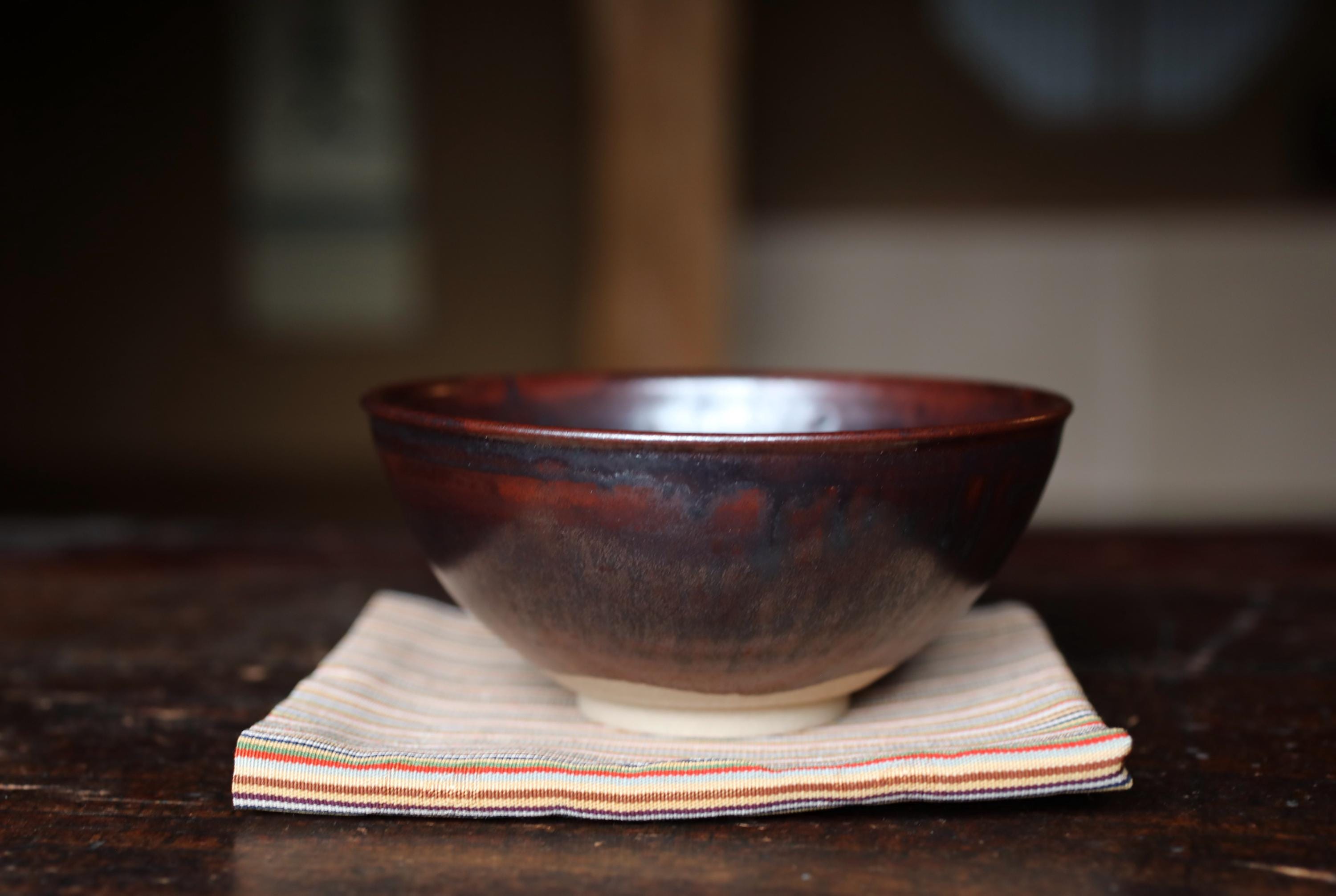 高取焼のヴィンテージ抹茶碗、銘入り茶道陶器、箱付き - Etsy 日本