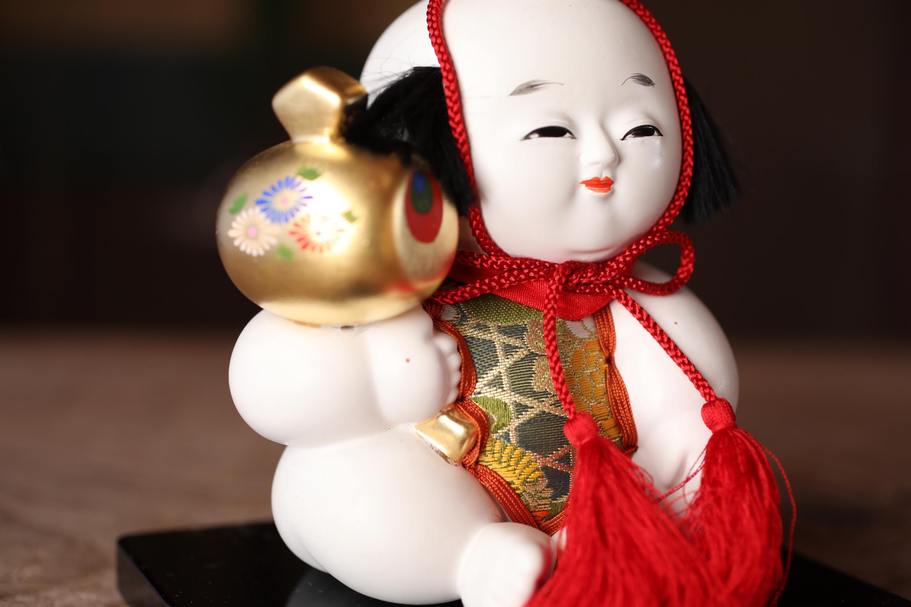 桜山陶器 金鎚付御所人形 - Etsy 日本
