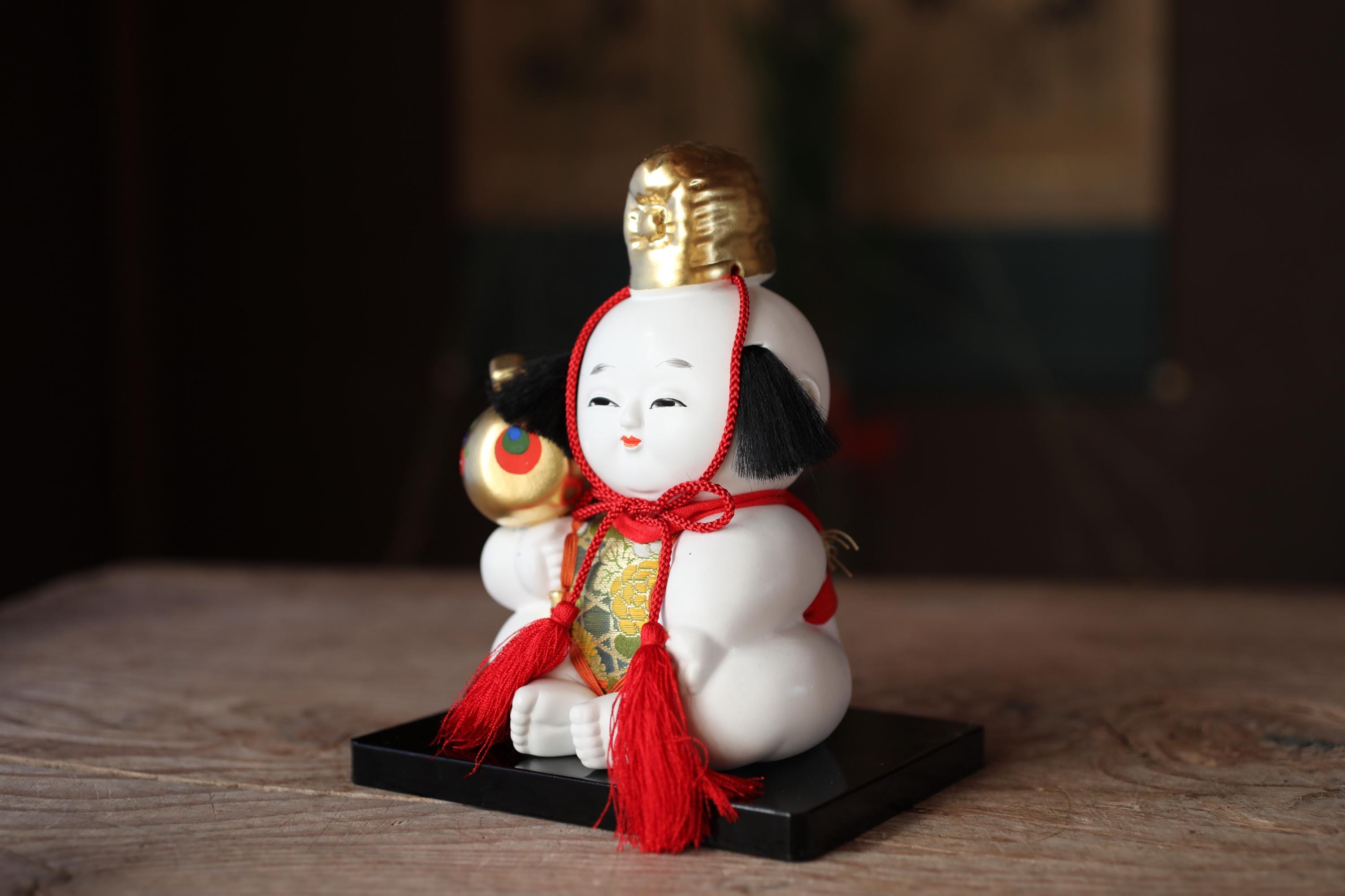 桜山陶器 金鎚付御所人形 - Etsy 日本