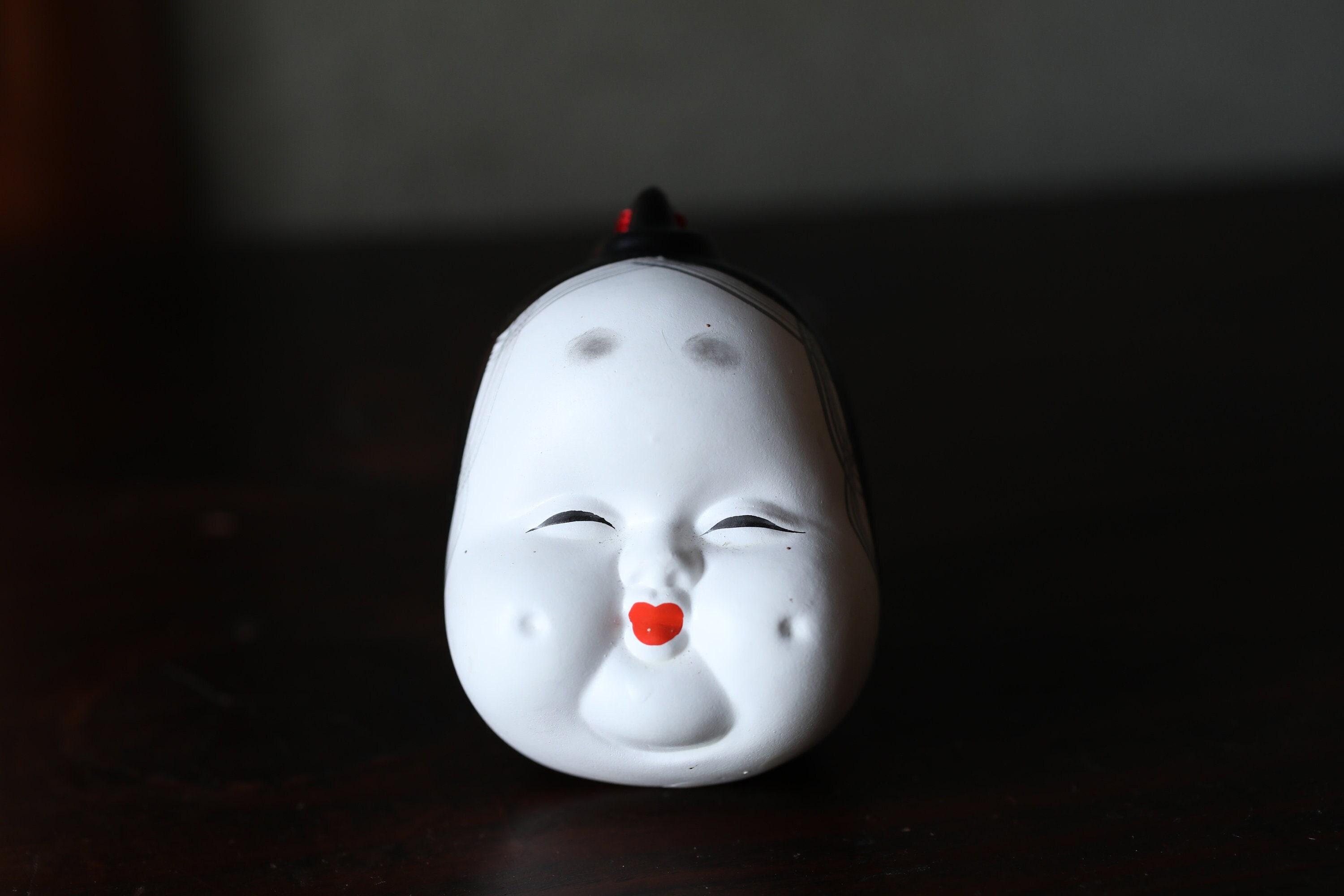おかめ　笑顔の顔の飾り おかめ笑顔の顔の飾り