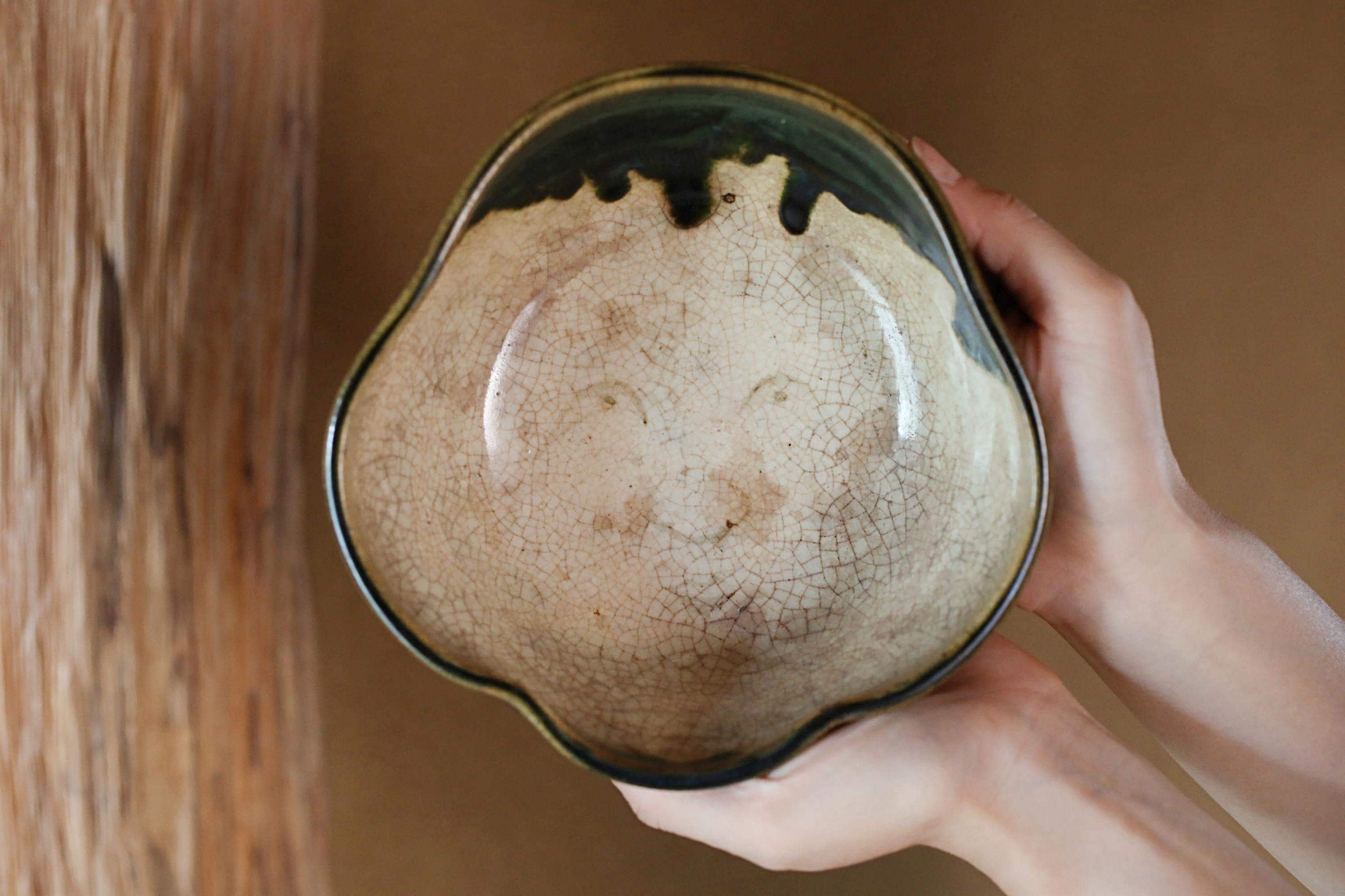 Japanese Green Glaze Antique Pottery - Etsy