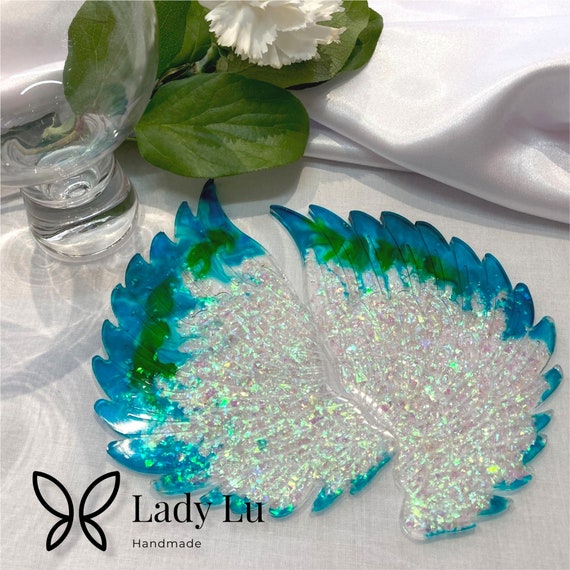 Aqua Glitter Wings Aqua Glitter Wings