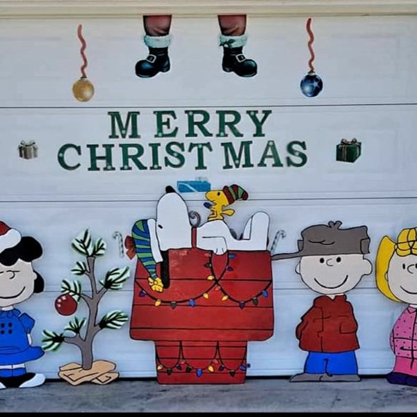 Local Pick-up Only/*Please read item details/Charlie Brown Christmas Yard Art/ Charlie Brown Christmas/ Snoopy/ Christmas Yard Decorations/