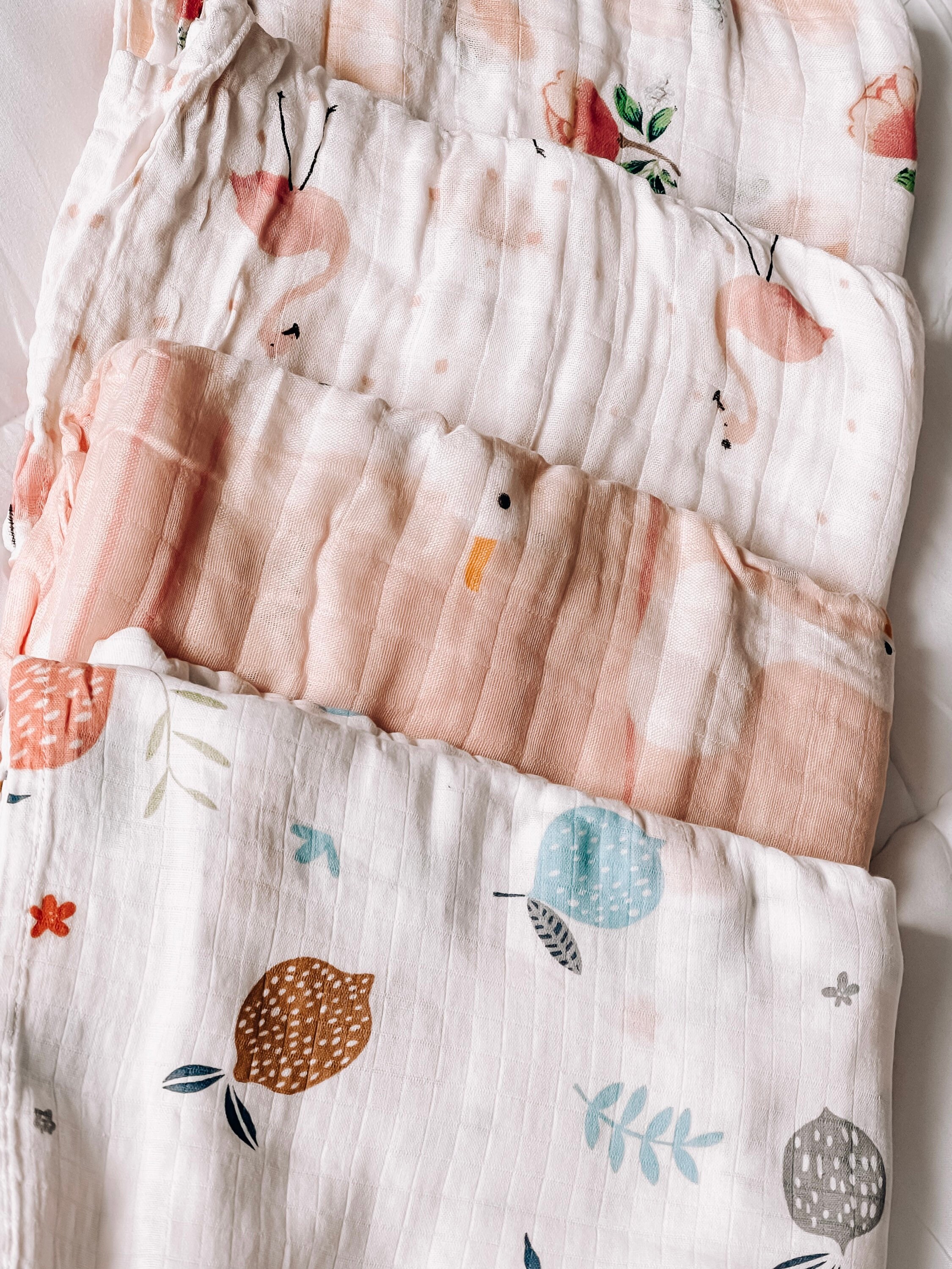 Bamboo Muslin Swaddle Blanket Etsy