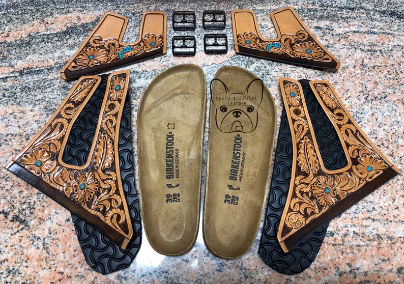 hand tooled birkenstocks