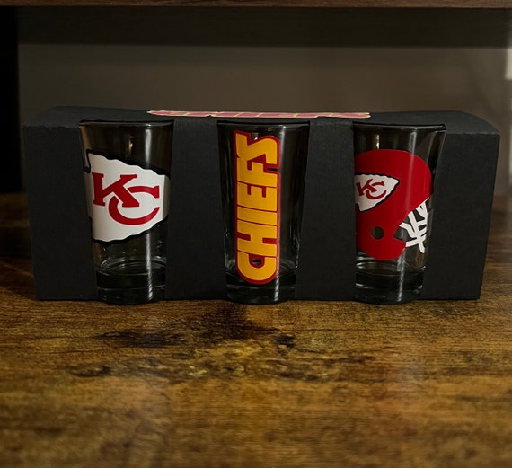 Kansas City Chiefs Shot Glasses Etsy