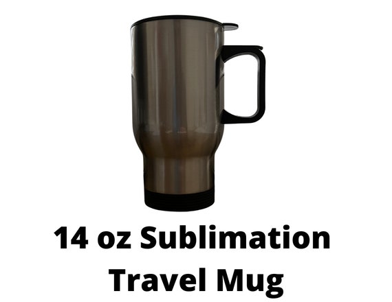 Dye Sublimation Stainless Steel 14 oz Travel Mug