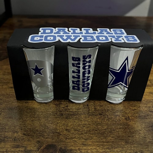 Dallas Cowboys Shot Glasses Cowboys Shot Glasses Shot Etsy