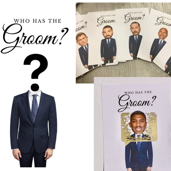 Who Has The Groom?, Bridal Shower Game, Bridal Shower, Bridal Shower Party, Bridal Party, Bridal Games, Hen Party Games, Hen Party