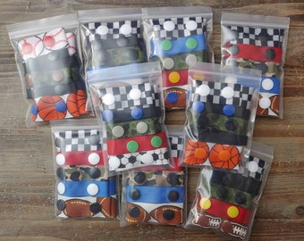 Set of 5! Lanyard Mask Saver w/Snaps for Adults & kids,Holidays, Boys, Girls, Back 2 School, Made in USA