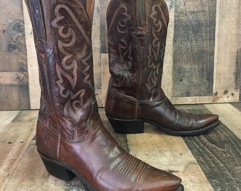 extreme pointed toe cowboy boots
