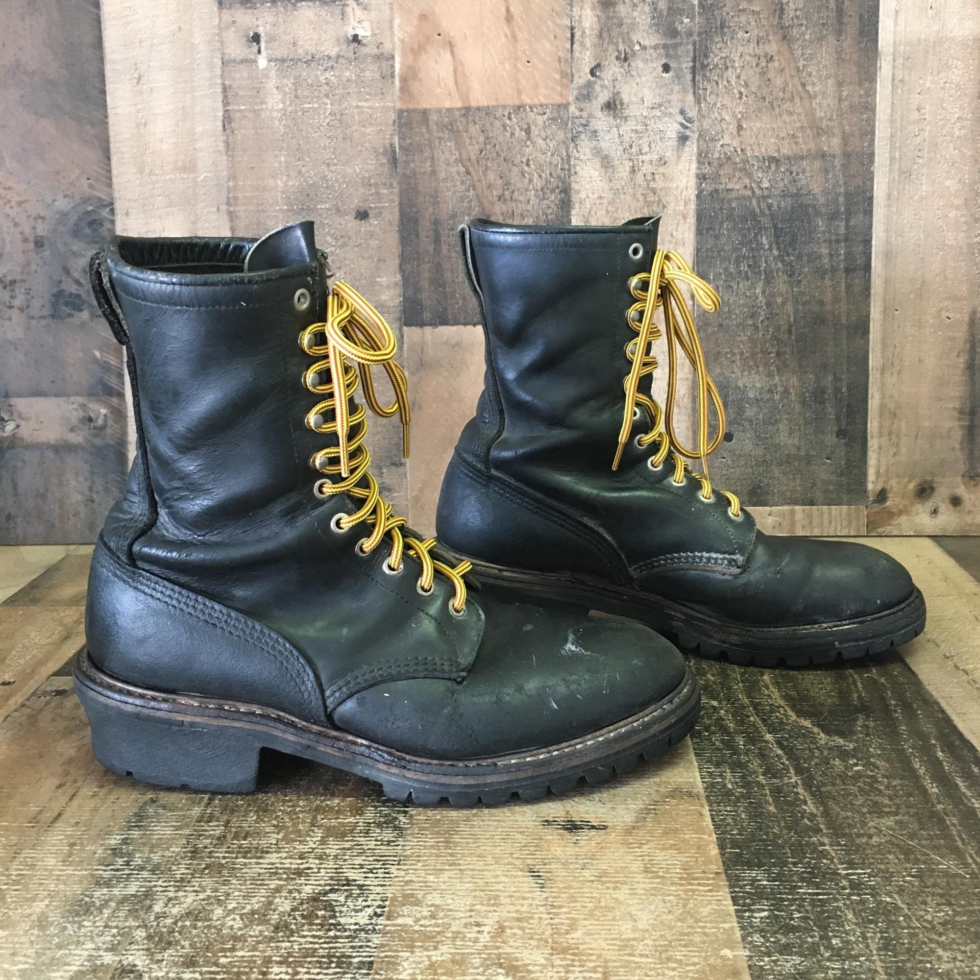red wing soft toe work boots