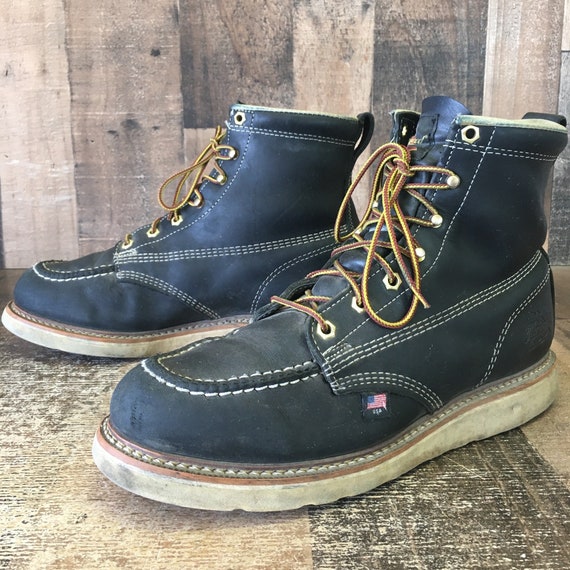 Thorogood 814-6201 Moc Toe Work Boots 