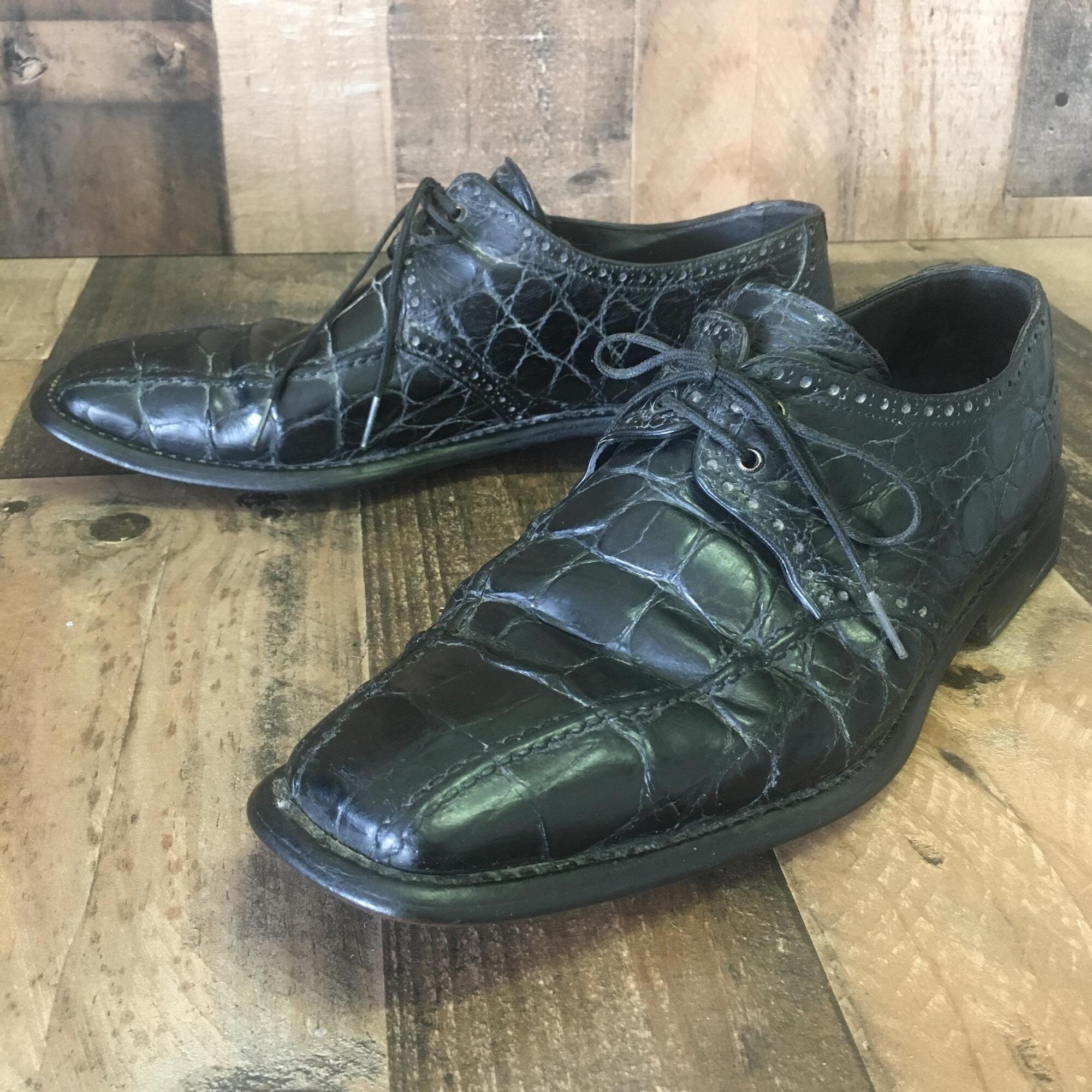 David eden shoes alligator world sale