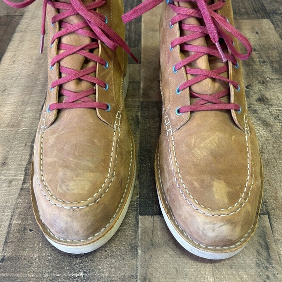 Danner 31660 Bull Run Lux Sunstone Moc Toe Work Boots Mens 13 D Etsy