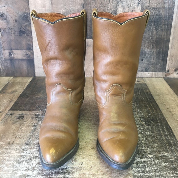 Sears Vintage Oil Resistant Cowboy Boots Mens 9.5… - image 7