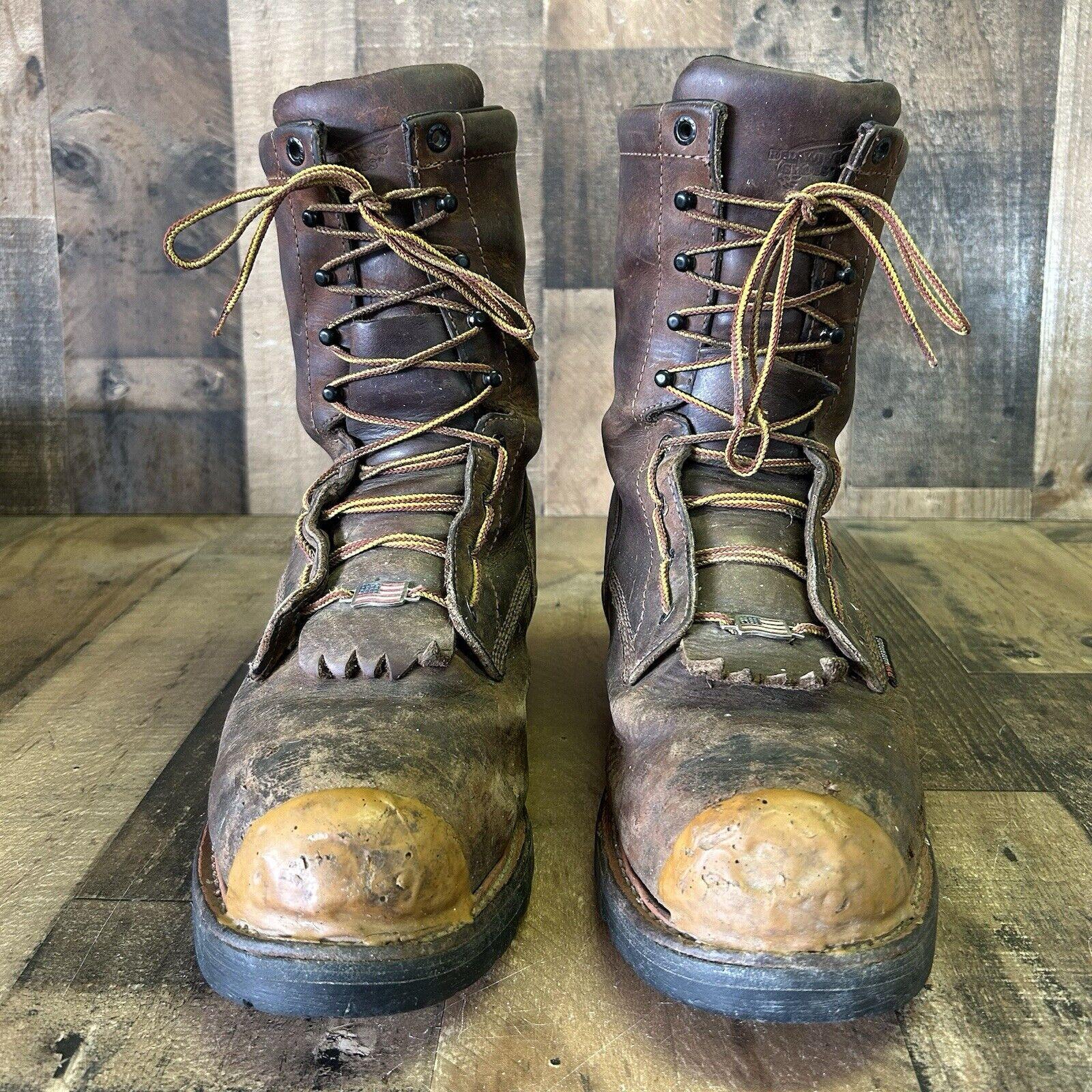 Red Wing 4420 Logger Waterproof Steel Toe Work Boots Mens 10.5 D Etsy