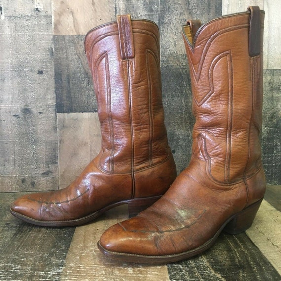 Lucchese Vtg San Antonio French Toe 