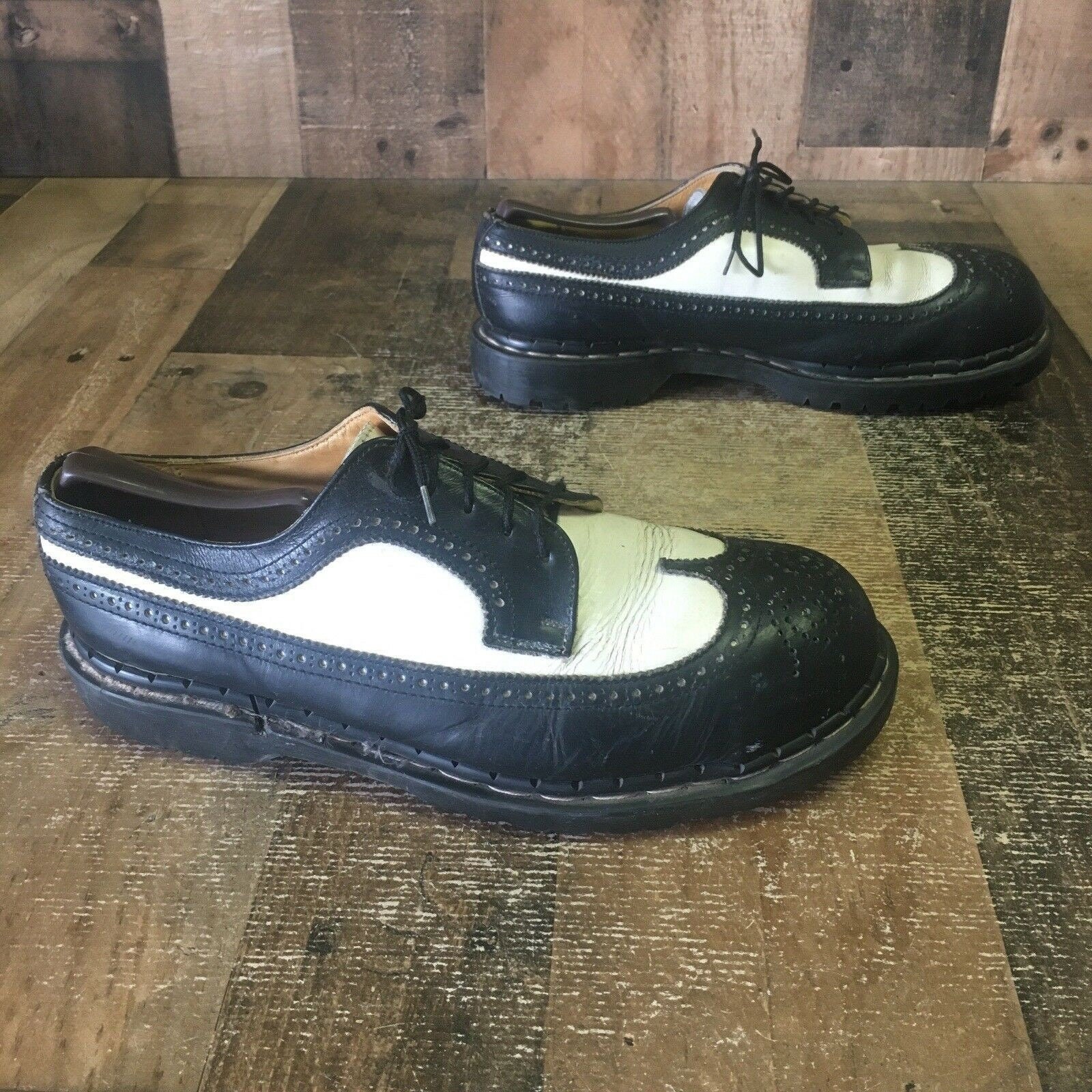 Gripfast Vtg Brogue Black and White 