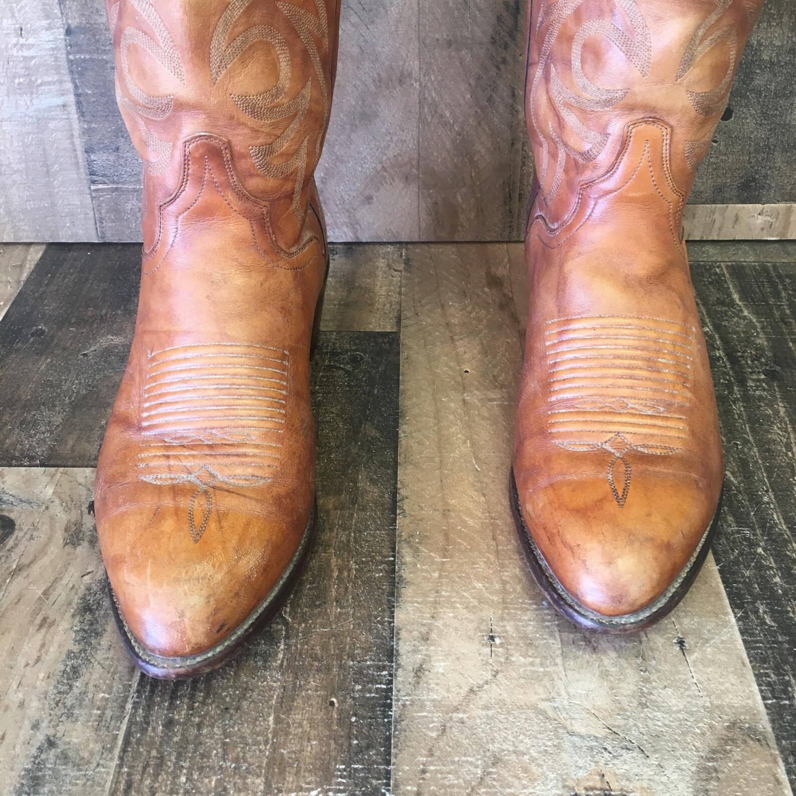El Dorado Vtg Handmade Cowboy Boots Mens 9.5 D | Etsy