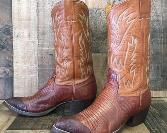 wingtip western boots