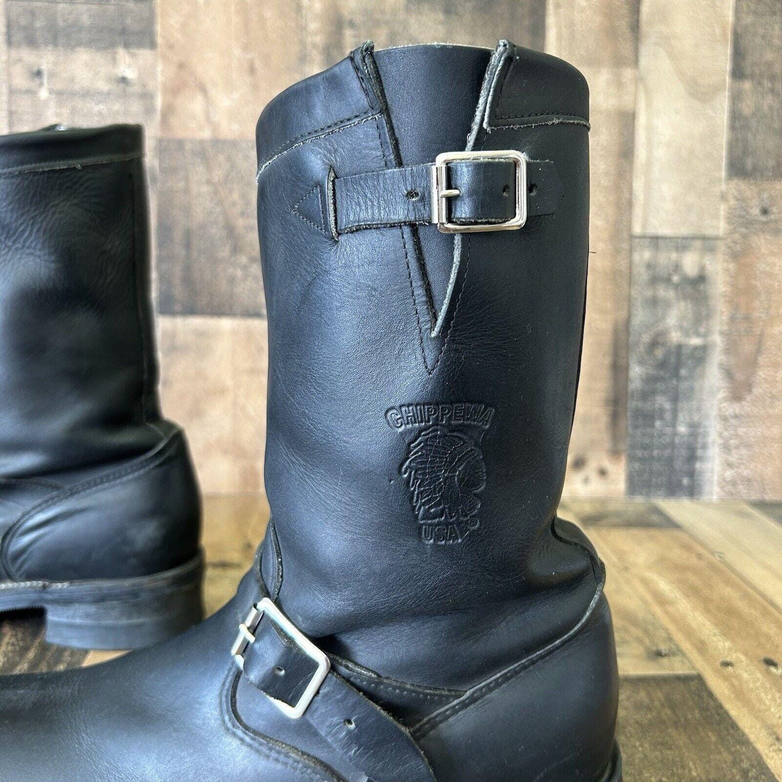 Chippewa 27863 Steel Toe Engineer Work Boots Mens 11.5 E - Etsy
