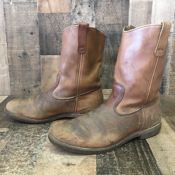 red wing pecos work boots