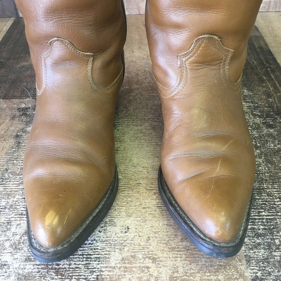 Sears Vintage Oil Resistant Cowboy Boots Mens 9.5… - image 6