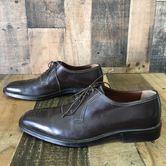A Testoni Oxford Dress Shoes Mens 8.5 M 