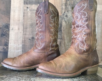 double h ostrich boots