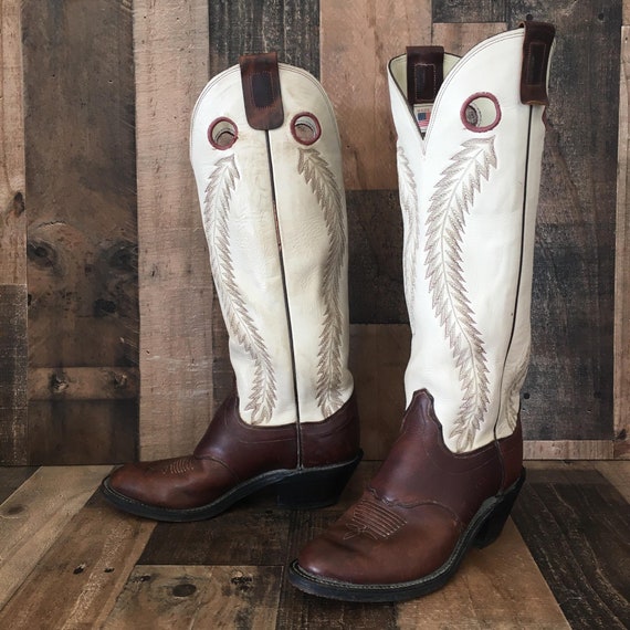Olathe Buckaroo Cowboy Boots Mens 8.5 d
