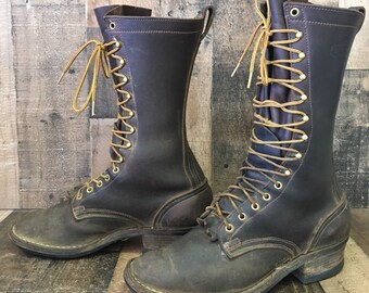 used logger boots