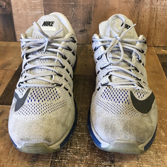 Nike Air Max 2016 Men s Blue Gray Running Shoes Sz 15 Wolf Etsy