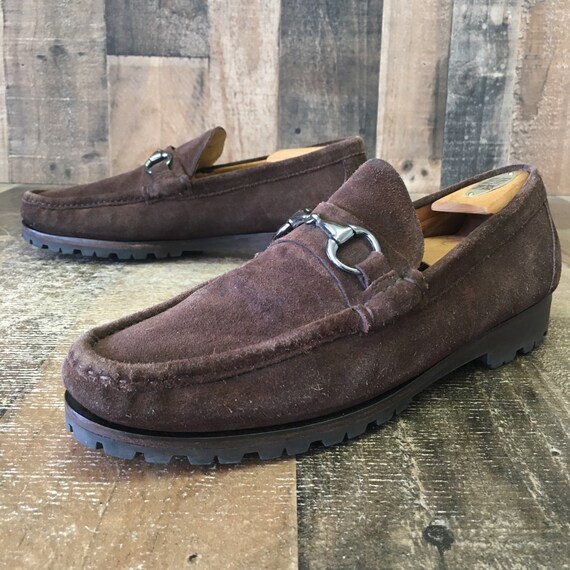Peter Millar Suede Horsebit Loafer Driving Shoes Mens 10 M