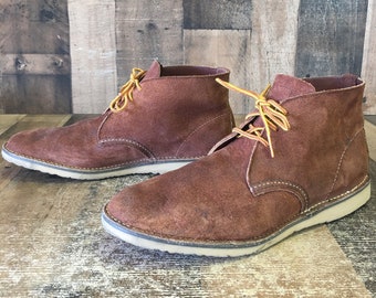 red wing chukka suede