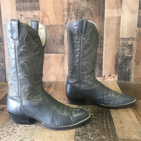 Hondo Vintage Cowboy Boots Mens 11.5 C - image 10
