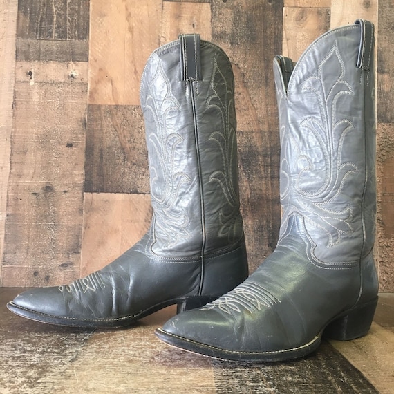 Hondo Vintage Cowboy Boots Mens 11.5 C - image 1