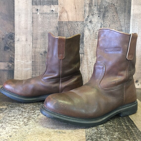 Red Wing 8242 Steel Toe Pull on Boots Mens 12 Eee