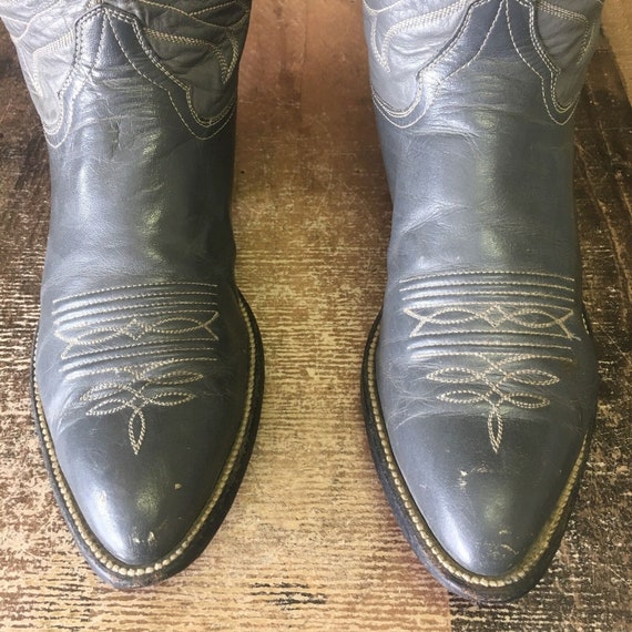 Hondo Vintage Cowboy Boots Mens 11.5 C - image 6