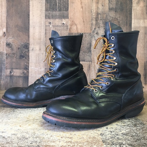 Red Wing 218 Loggermax Wildland Soft Toe Work Boots Mens 14 D Etsy