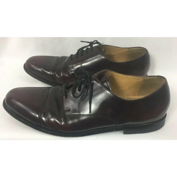 Cole Haan Dress Shoes Caldwell Oxfords Burgundy Men's 13 D