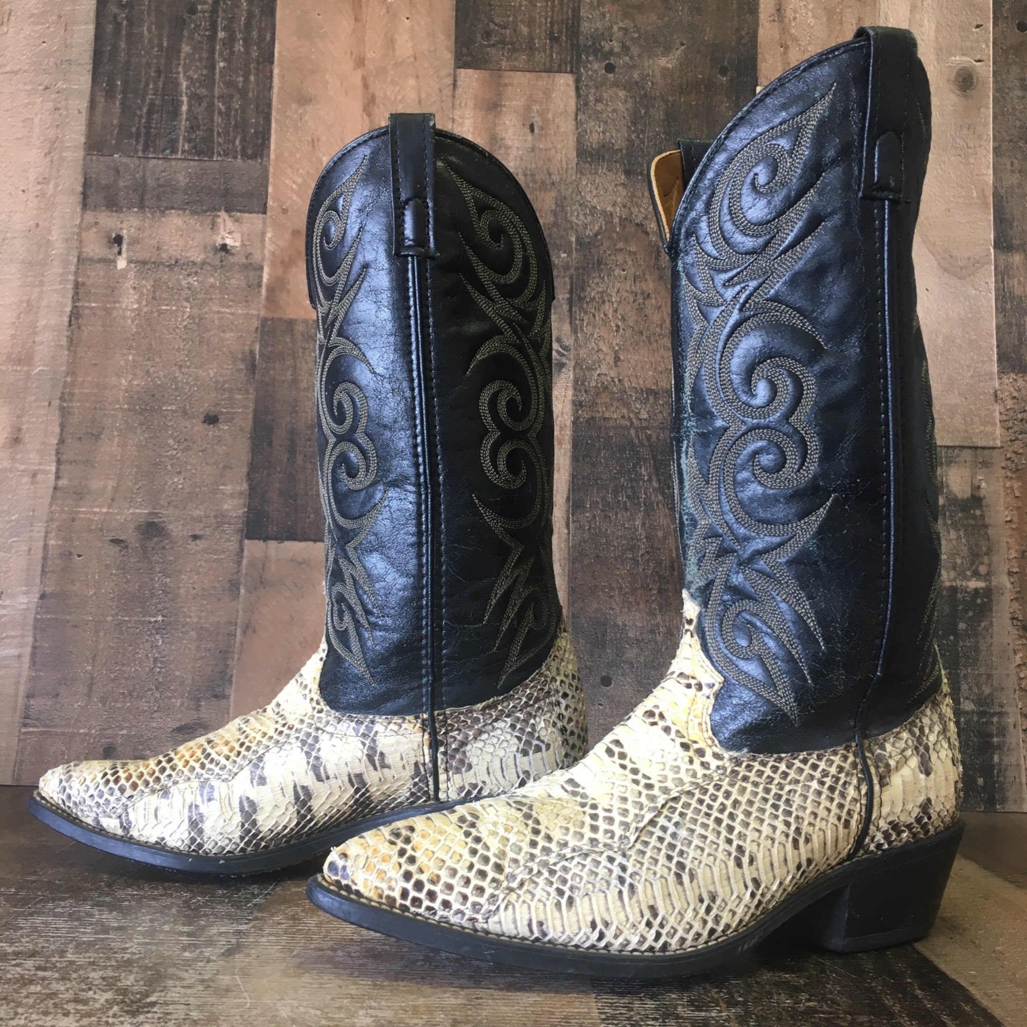 Acme Cowboy Boots - Etsy