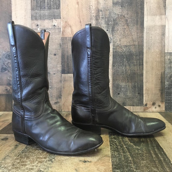 lucchese french toe boots