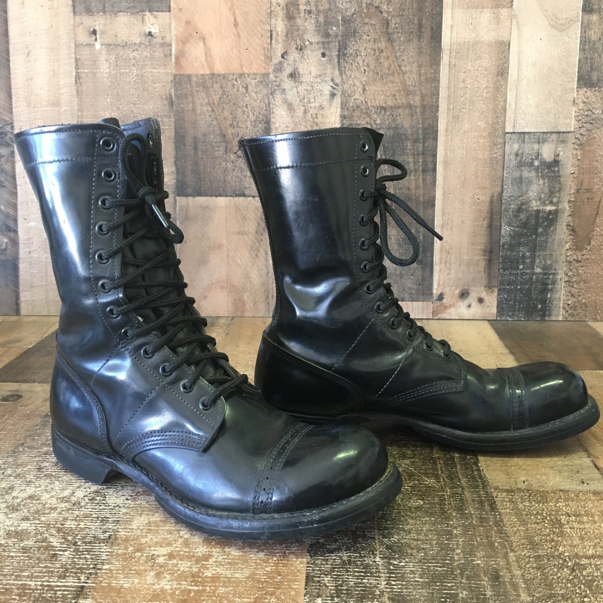 Corcoran Vtg Cap Toe Jump Boots Mens 10 