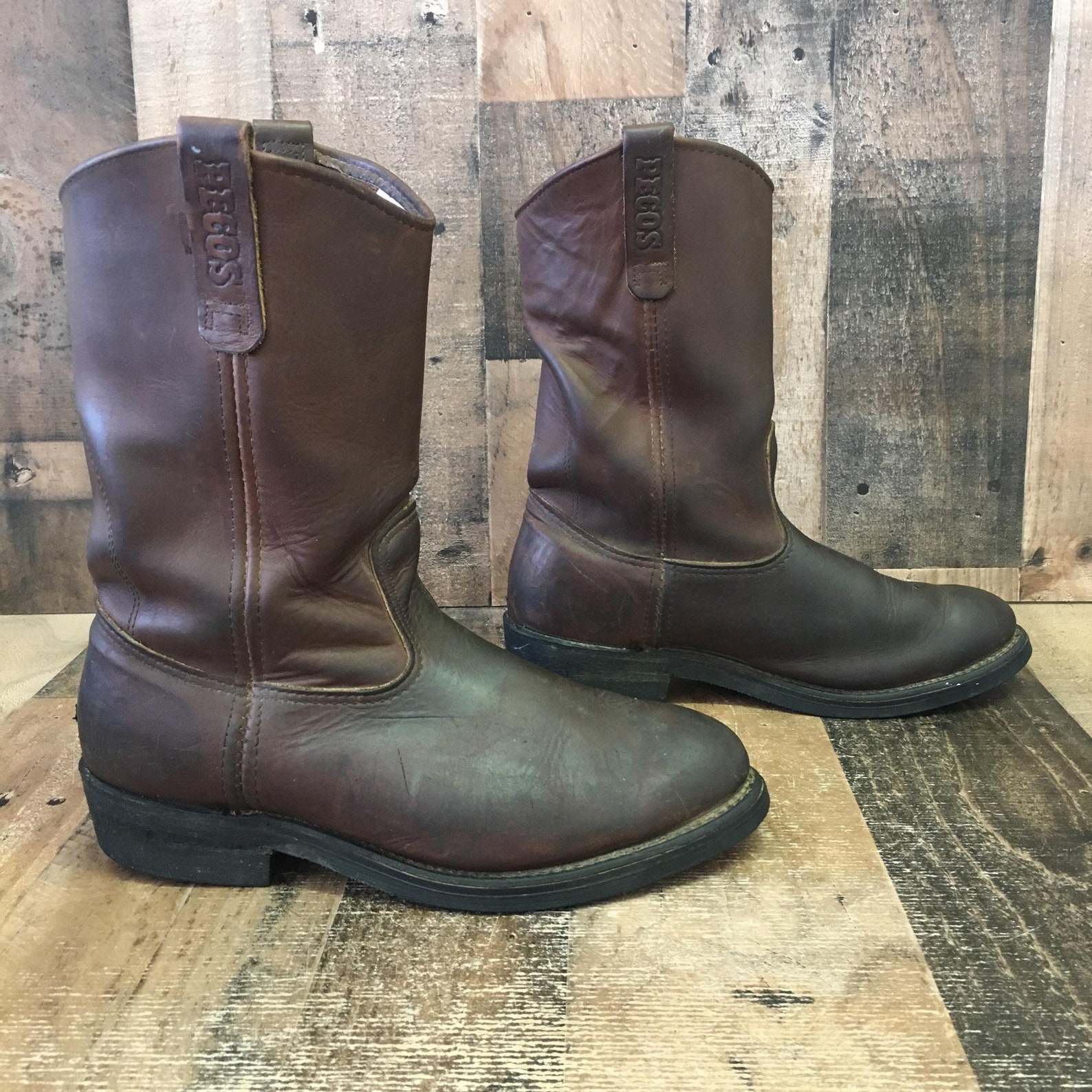 Red Wing 1114 Pecos Work Boots Mens 10.5 D | Etsy