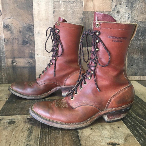 Hawthorne Logger Packer Boots Mens 10 D