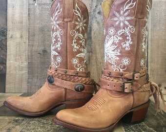 Shyanne BBW229 Embroidered Cowboy Boots 